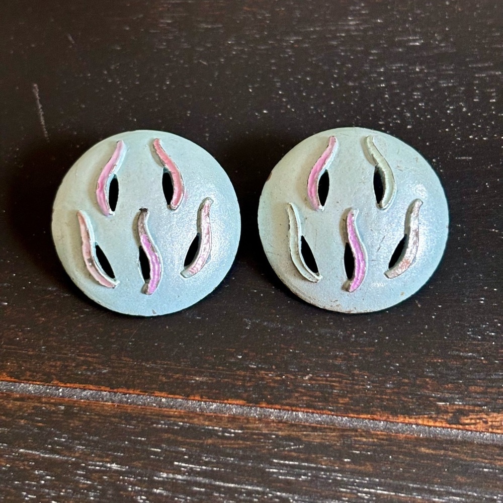 Vintage 80’s‎ Earrings Retro